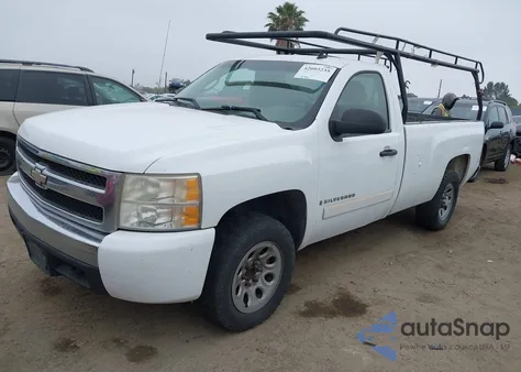2008 Chevrolet Silverado C1500 из США, поврежденный, VIN 1GCEC14C78Z105116